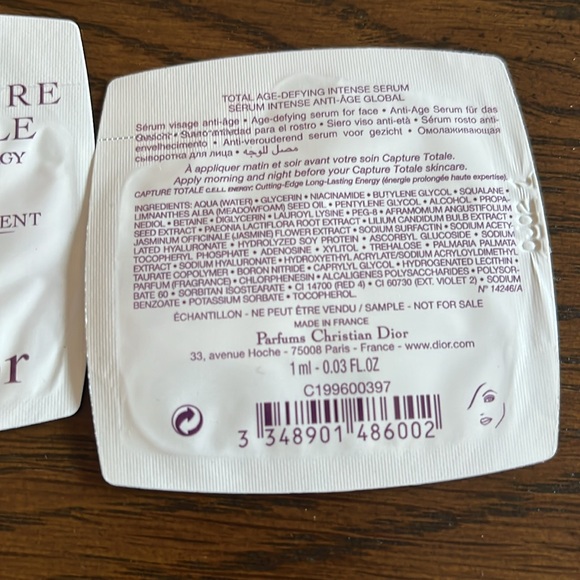 Dior Skincare and Fragrance Collection with drawstring pouch - Picture 4 of 8